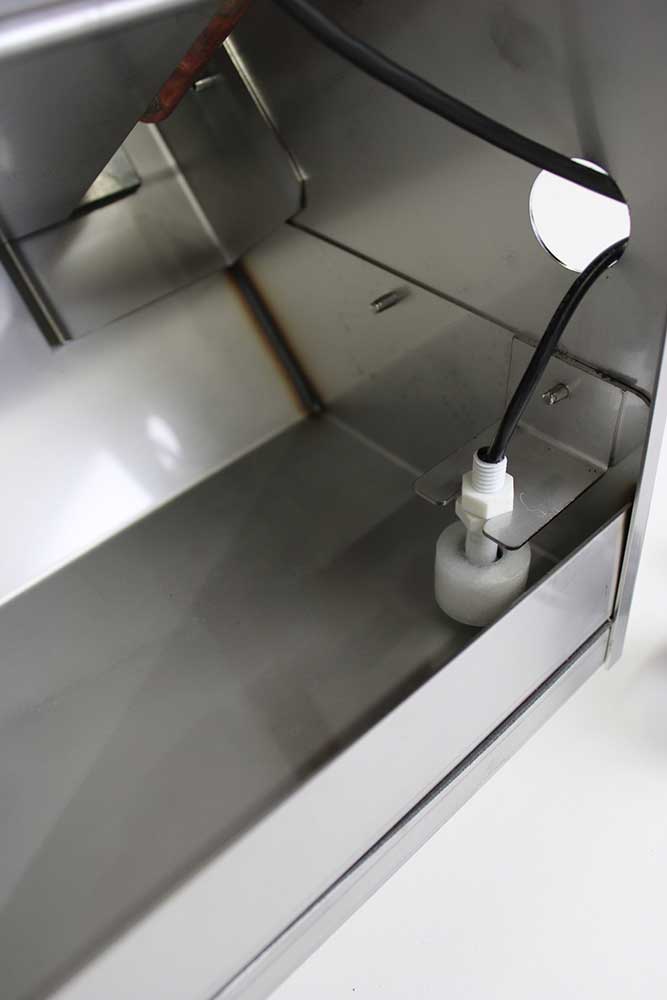 Drain pan float sensor